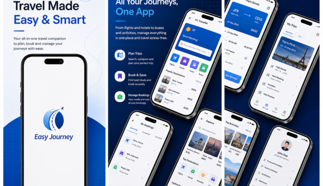 Easy Journey – Smart Travel Planning & Booking Mobile Application