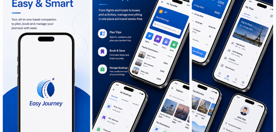 Easy Journey – Smart Travel Planning & Booking Mobile Application
