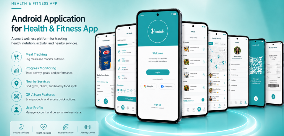 Homiali – Smart Health, Fitness and Wellness Application